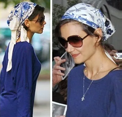 Как да се връзвам шал на главата си през лятото - най-различни начини