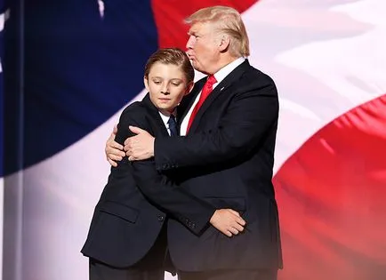 Trump fiai és Lukasenko, mint egy élő