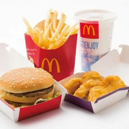 Kalória McDonalds étkezés, vagy ártalom