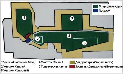 Térkép Askania Nova, Askania Nova Reserve