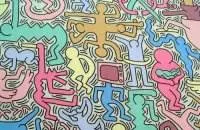 Keith Haring (Keith Haring) pop art festő