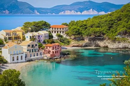 Kefalonia (Görögország), hogyan lehet elérni a strandok, fotó cikk