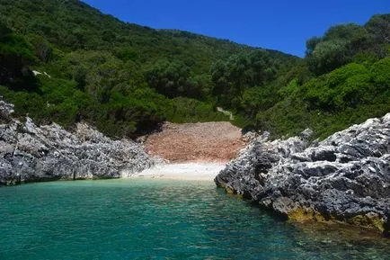 Kefalonia insulă grecească în Marea Ionică, în detaliu