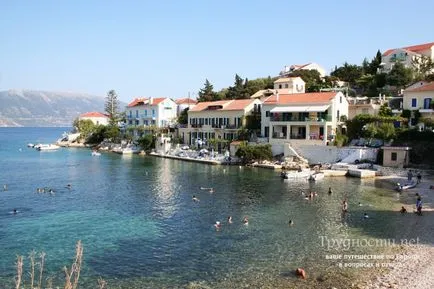 Kefalonia (Görögország), hogyan lehet elérni a strandok, fotó cikk