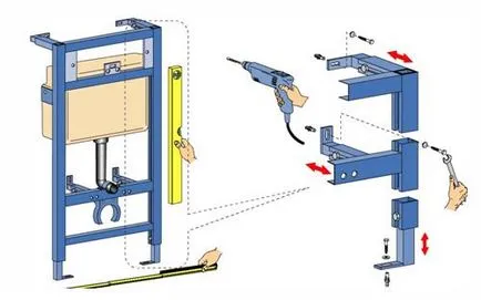 Монтаж канализация окачена тоалетна с ръцете си - просто