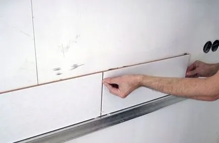 Кръстове за полагане на плочки на стената и на пода на - възможности снимка