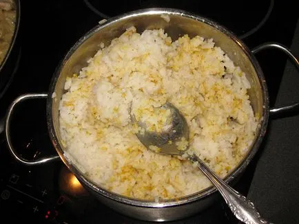 Csirke rizzsel és chorizo ​​- recept képpel, a francia konyha