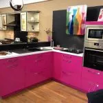 fuchsia Bucătărie 60 fotografii pentru proiecte de design, consiliere cu privire la înregistrarea