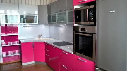 Kitchen fukszia - elegáns és színes dizájn