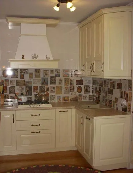 Kitchen panelek - 25 valódi fotók árakat