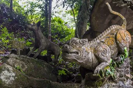 Magic gradina samui (grădină magică) - Buddha în pădurile tropicale