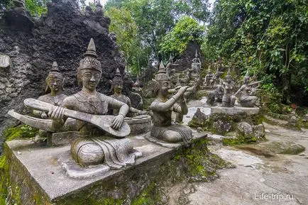 Magic gradina samui (grădină magică) - Buddha în pădurile tropicale