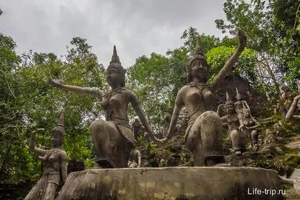 Magic gradina samui (grădină magică) - Buddha în pădurile tropicale