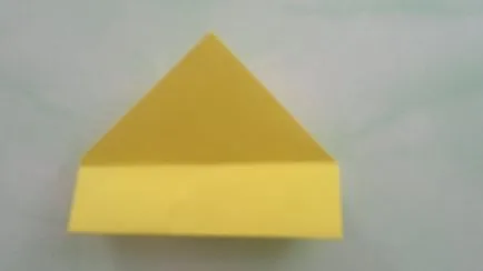 Mester osztályban origami, „a szív egy virág”