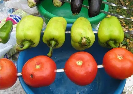Шишчета от зеленчуци в арменски
