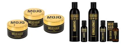 Mojo haj kozmetikumok prémium férfiak üzlet professzionális kozmetikumok kiválasztása