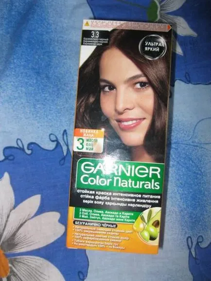 Modificările mele și culoarea părului intens cu 3 garnier