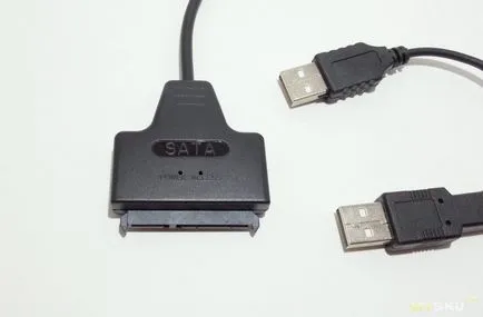 SATA meghajtó gyors kapcsolat - néhány USB adapterek