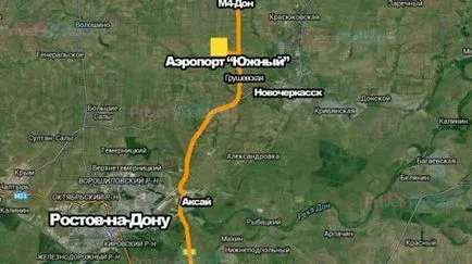 Az új repülőtér Rostov-on-Don „déli” elhelyezkedés a térképen, ki és hol építsenek