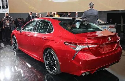 Új Toyota Camry 2017 2018 fotó ára az új szerv Magyarországon