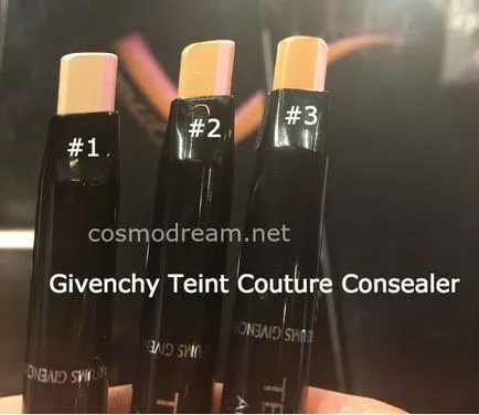 Új rejtegető Givenchy Teint Couture rejtegető Swatch, cosmodream