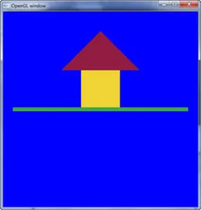 OpenGL-rajzolás primitívek, c tanulságok