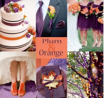 Есенна сватба - Camye светъл и топъл цвят въплъщение