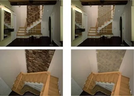 Decorarea casa scărilor și marșuri de fotografii și videoclipuri