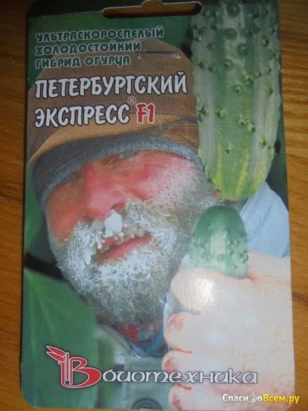 Прегледайте за семената на краставици биотехниките - Петербург изразят f1 замръзналата мъжа и краставиците