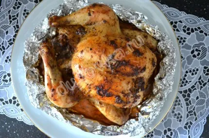 Паста с пиле и гъби в сметанов сос - рецепта със снимки