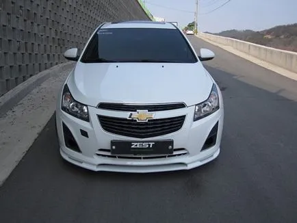 Az első és hátsó lökhárító a Chevrolet Cruze