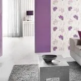 tapet violet în camera de zi Design armonios de camere pentru persoane creative (65 poze)