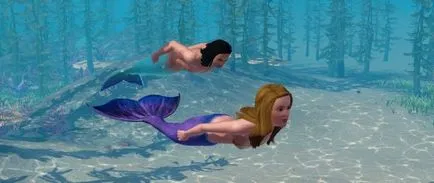 The Sims 3, Sims 3 insulă paradisiacă, sirena, sirene