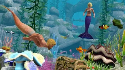 The Sims 3, Sims 3 insulă paradisiacă, sirena, sirene