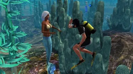 The Sims 3, Sims 3 insulă paradisiacă, sirena, sirene