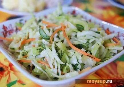 salata de varza picante cu oțet - un pas excelent de fotografii pas reteta