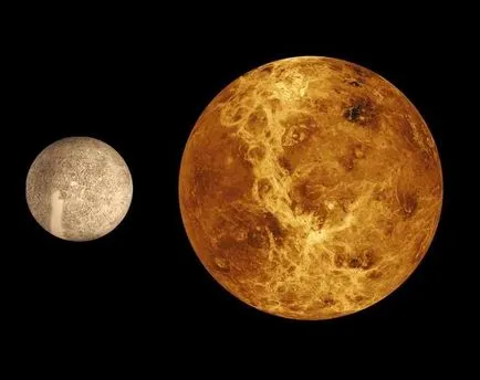 Planeta Marte și Venus caracteristicile comparative