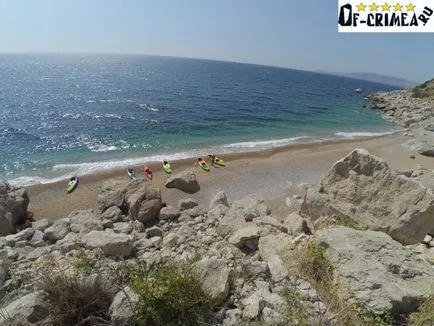 Beach Изгубеният свят (Крим) - снимка на туристите, история, как да го получи на картата