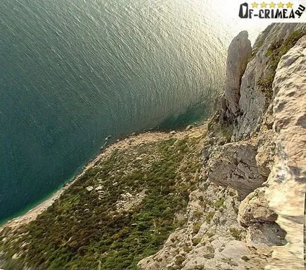 Beach Изгубеният свят (Крим) - снимка на туристите, история, как да го получи на картата
