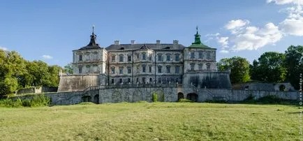 Pidhirtsi Castle Lviv régióban (információk, történelem, leírás, hogyan lehet eljutni oda)