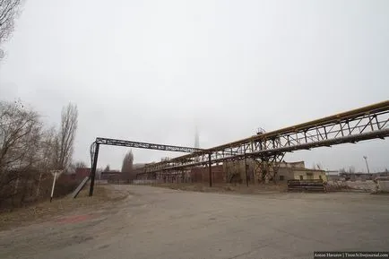 Покачването на фабриката тръба - OEMK - 254 метра