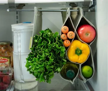Ordinea în frigider - fotografie soluții de succes