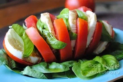 Salata Caprese italiană corectă cu toate subtilitățile