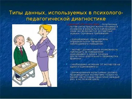 Prezentarea unui raport privind diagnosticarea psihologică-pedagogică