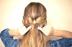 Frizurák a hosszú haj összeszedte lépésről lépésre