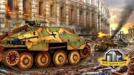 Tank Destroyer Hetzer în lumea rezervor