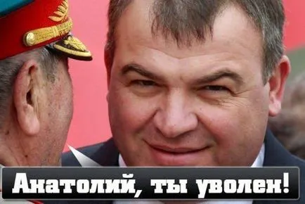 Putin a trimis Serdiukov demisia!