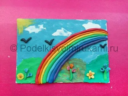 Rainbow din plastilină