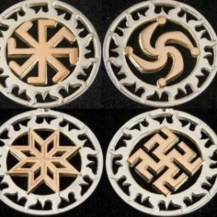 talisman slavă - simbol valoare Kolyadniki
