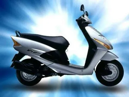 Scooter Honda Dio 27 (honda dio 27) fotók, funkciók és vélemények